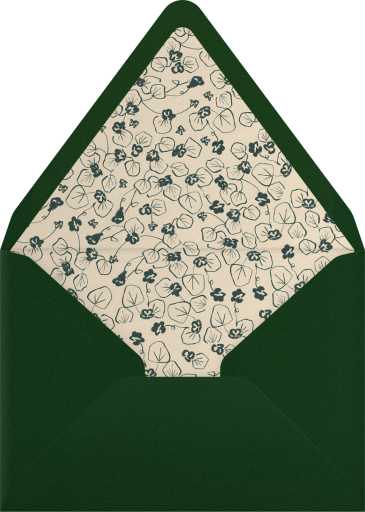 Vintage Botanicals - Phthalo Ruth Envelope