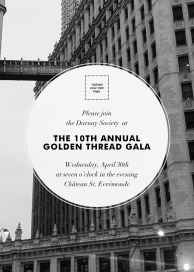 Orbit - Fundraiser Invitation by Paperless Post