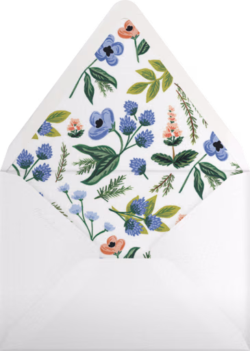 August Herbarium (Stationery) - Rifle Paper Co. Envelope