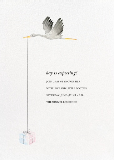 Feather Express - Party Invitation by Paperless Post