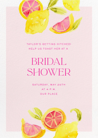Fresh Squeeze (Sarah Robins Powell) - Bridal Shower Invitation by Dogwood Hill