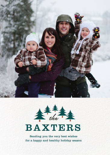 Family Outing - Christmas Card by Paperless Post