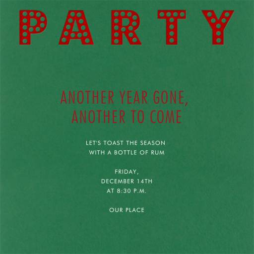 Marquee Lights by Paperless Post