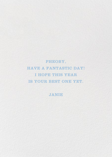 King Cat (Lizzy Stewart) - Easter Card by Red Cap Cards - Back