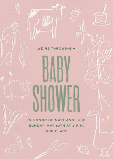 Farm Finds - Baby Shower Invitation by Phthalo Ruth