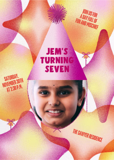 Bunch of Balloons Photo - Birthday Invitation by Paperless Post