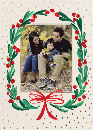 Holly Folly Photo - Holiday Card by Mr. Boddington's Studio