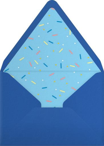 Sprinkles on Top - Paperless Post Envelope