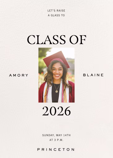 Ever After Photo - Graduation Party Invitation by Paperless Post