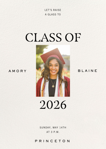 Ever After Photo - Graduation Party Invitation by Paperless Post