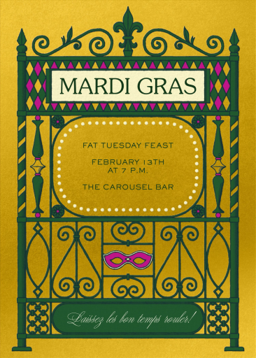 Masquerade Gate - Invitation by Paperless Post