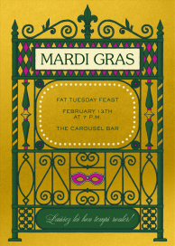 Masquerade Gate by Paperless Post