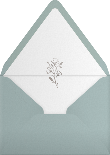 Corsage - Paperless Post Envelope