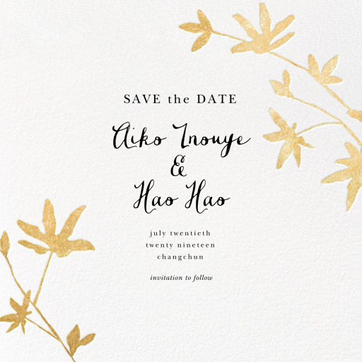 Oliver Park II (Save the Date) - Save the Date by kate spade new york