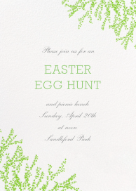 Forsythia Golden Corners - Easter Invitation by Paperless Post