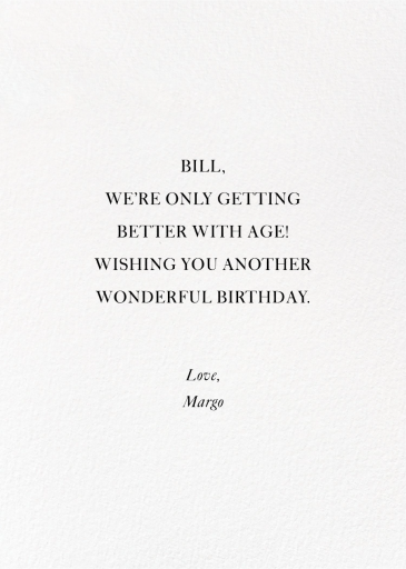 En Fuego - Birthday Card by Party of One - Back