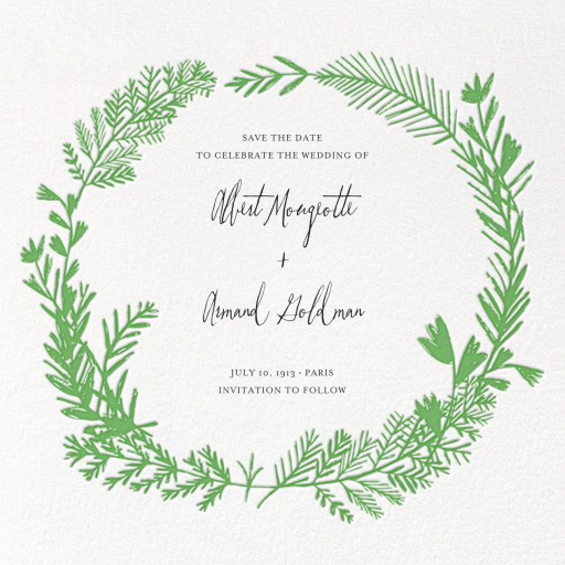 Miss Mimi Margeaux II (Save the Date) - Invitation by Mr. Boddington's Studio
