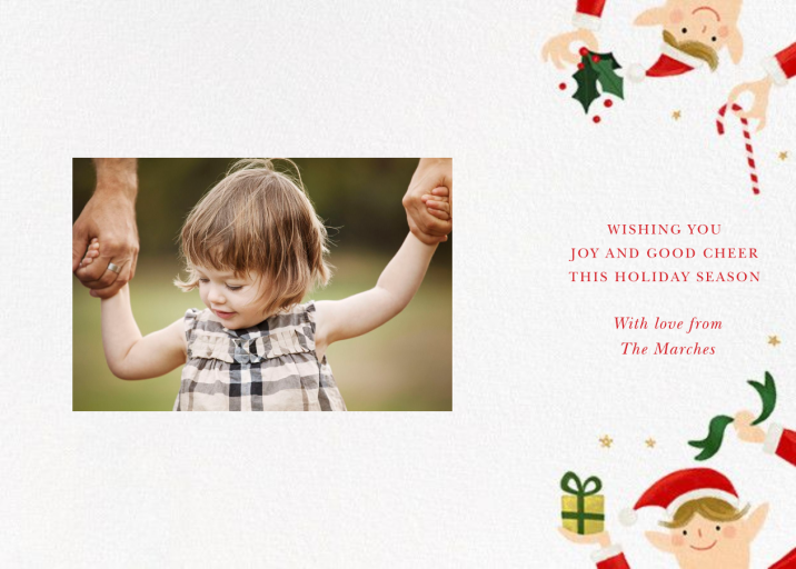 Little Elves (Photo) - Holiday Card by Paperless Post