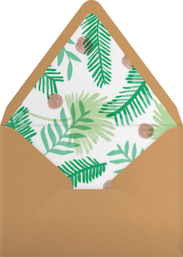 Coconut Shore - Paperless Post Envelope