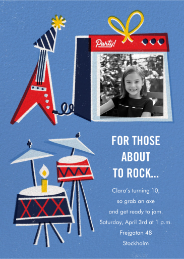 I'm With the Band by Paperless Post