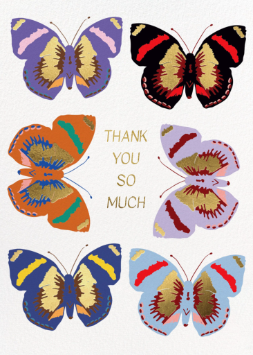Butterfly Variants by Hartland Cards