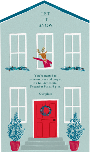 Window Welcome - Holiday Party Invitation by Meri Meri