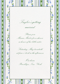 Broderie (Shanna Masters) - Bridal Shower Invitation by Dogwood Hill
