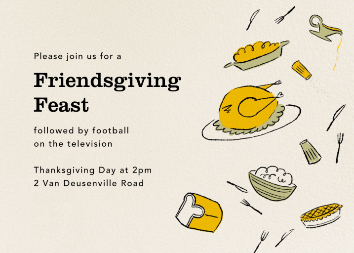 Fifties Feast - Invitation by Paperless Post