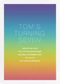 After the Rain - Birthday Invitation by Paperless Post