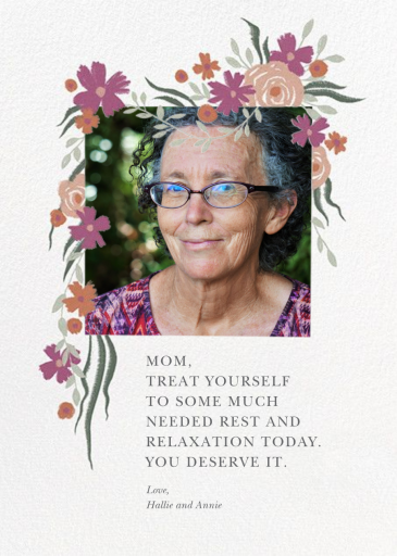 Spring Impasto - Mother's Day Card by Paperless Post