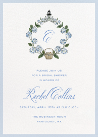 Gardenia Wreath (Riley Sheehey) - Invitation by Dogwood Hill