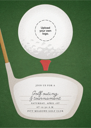 Tee Time - Business Event Invitation by Paperless Post