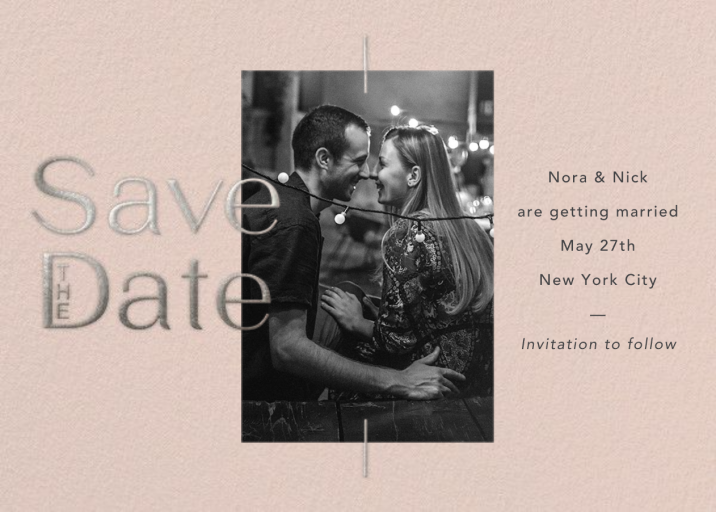 Rashida - Save the Date by Paperless Post