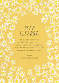 Among the Daisies - Thank You Card by Mr. Boddington's Studio