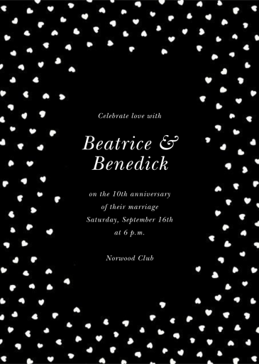 Hearts Of Mine - Anniversary Invitation by kate spade new york