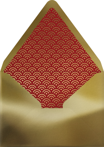Red Envelope - Paperless Post Envelope