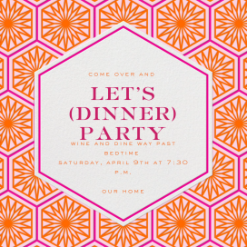 Positano - Party Invitation by Jonathan Adler