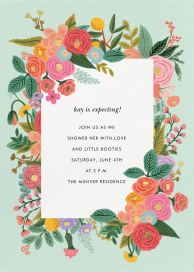 Garden Party (Tall) - Baby Shower Invitation by Rifle Paper Co.