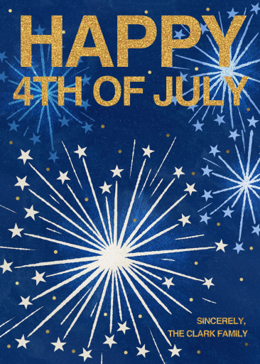 Big Bang - 4th of July Card by Paperless Post