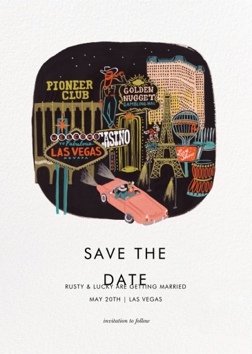 Destination - Save the Date by Rifle Paper Co.