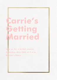 Fillet - Bridal Shower Invitation by Paperless Post