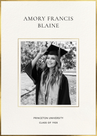 Next Chapter - Graduation Announcement by Sugar Paper