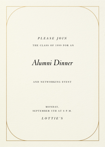 Isoquant - Alumni Event Invitation by Paperless Post