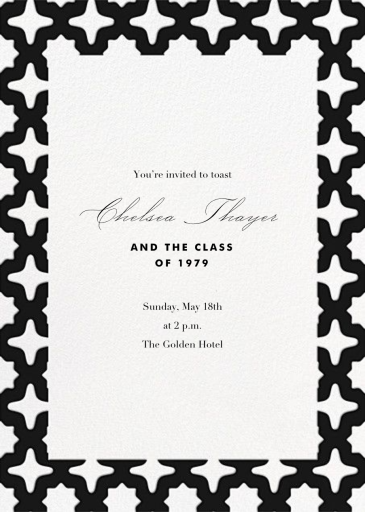 Palm Springs (Tall) - Graduation Party Invitation by Paperless Post