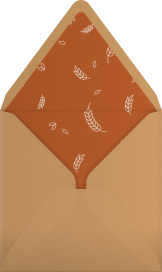 Burnt Caramel (Square) - Paperless Post Envelope