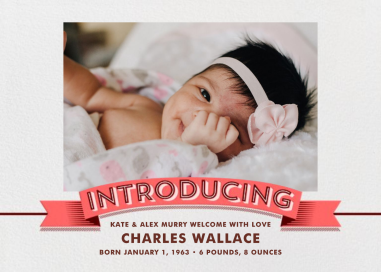 Introducing Banner - Greeting Card by Paperless Post