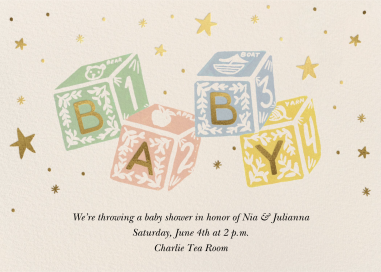 Classic Baby Blocks by Rifle Paper Co.