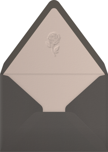 Floral Embossing - Paperless Post Envelope