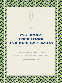 Hand Drawn Chevrons - Business Invitation by Paperless Post