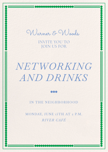 Dotted Charm - Business Invitation by Paperless Post